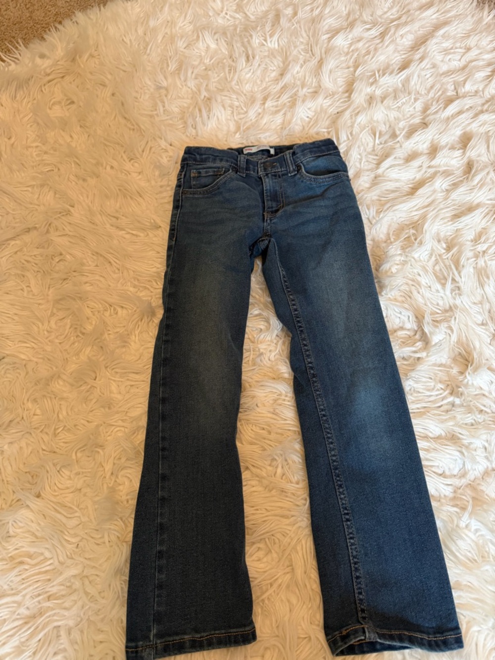 Levi's Kids Dark Indigo Straight-Leg Jeans